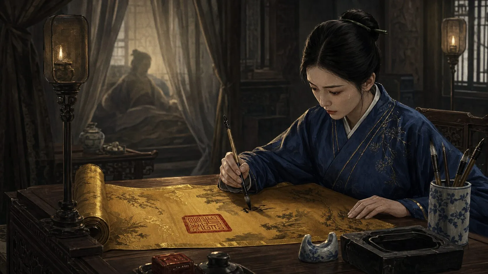 第一章插圖:陸行微代筆懿旨