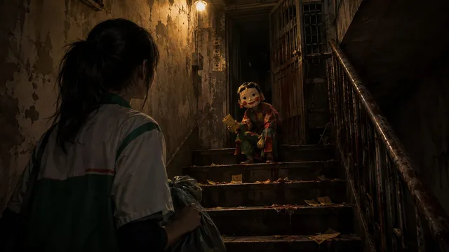 紙人住在三樓